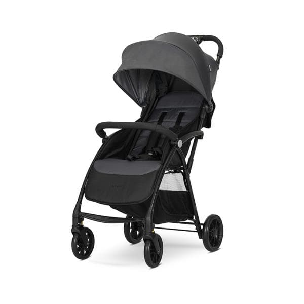 Carucior pentru copii Lorelli Fresh Grey Icy ultra-light, suport picioare reglabil, bara detasabila, suspensie, greutate admisa 22 kg