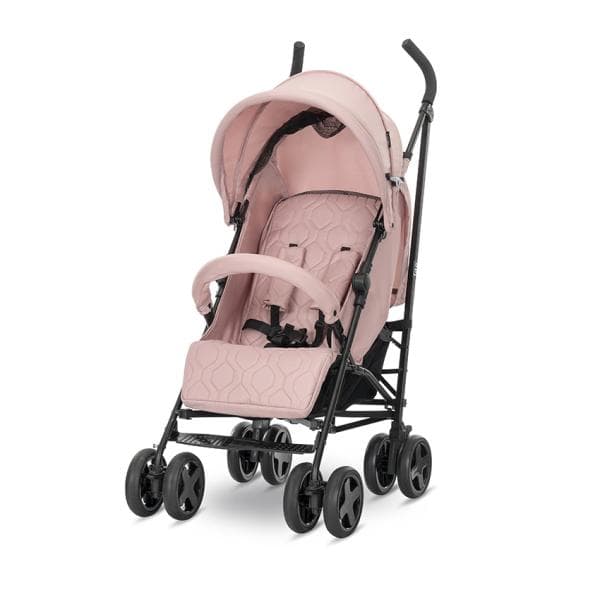 Carucior sport pentru copii Lorelli Ida Pink cu spatar reglabil in 4 pozitii, pliere tip umbrela, bara frontala detasabila, suport reglabil pentru picioare, roti cu suspensii