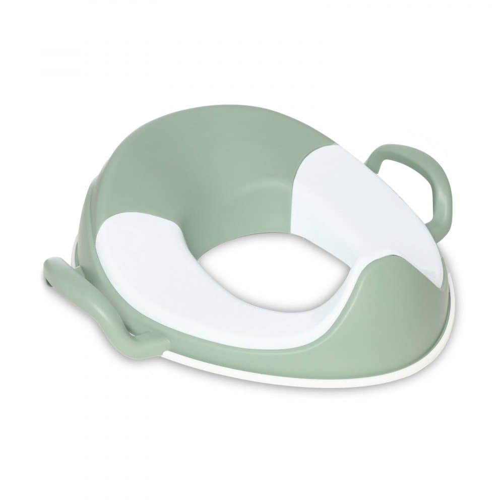 Reductor cu manere pentru toaleta My Trainer Seat Verde pastel
