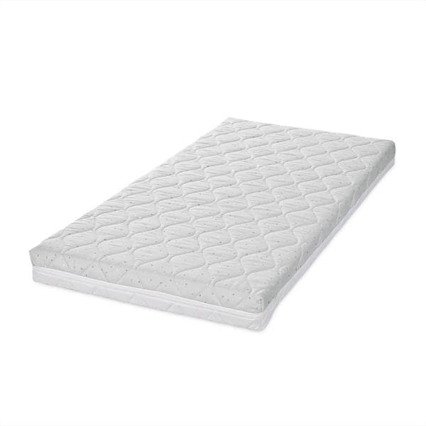 Saltea pentru patut Lorelli Havana Grey Sky 120x60x10 cm, cocos si spuma elastica
