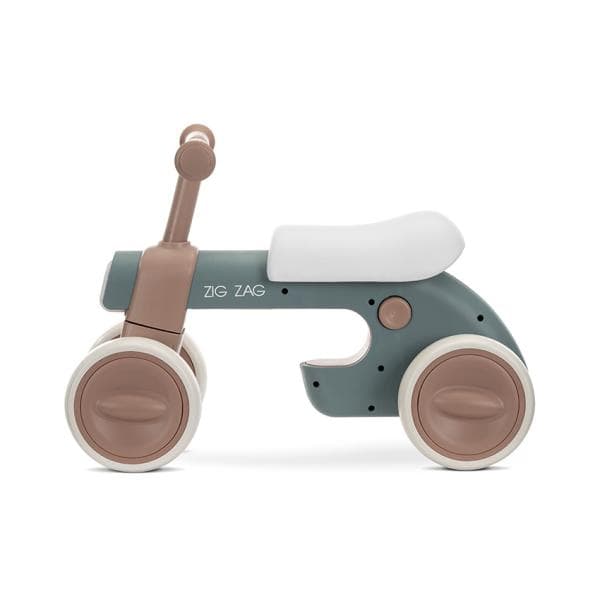 Bicicleta de echilibru Lorelli Zig Zag Beige 12-36 luni, scaun reglabil 2 pozitii, roti din spuma Eva, lumini si muzica