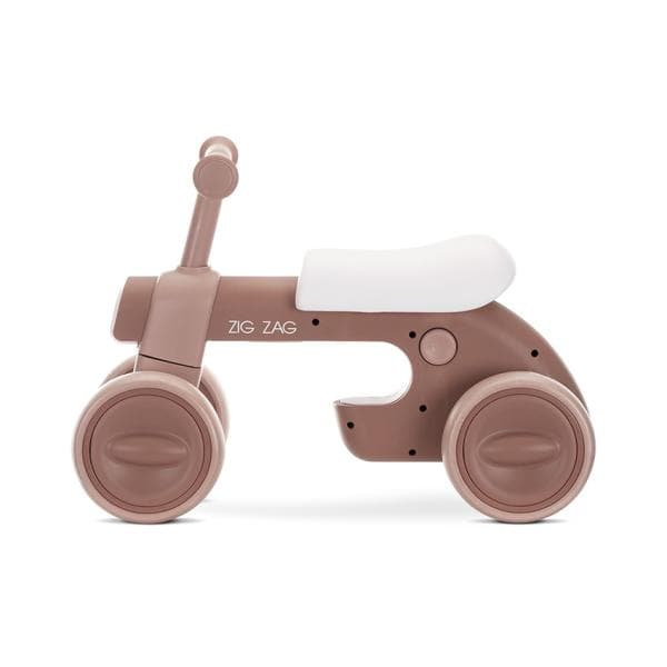 Bicicleta de echilibru Lorelli Zig Zag Mellow Rose 12-36 luni, scaun reglabil 2 pozitii, roti din spuma Eva, lumini si muzica