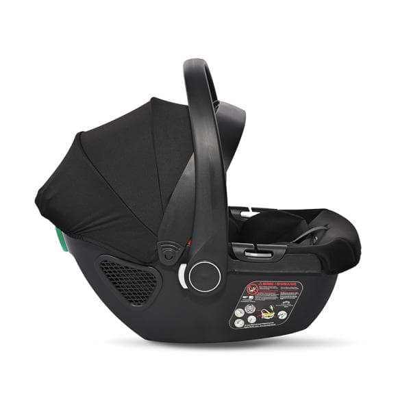 Cosulet auto pentru copii Lorelli Aria Luxe Black Jasper, panou de ventilatie, tetiera reglabila, maner reglabil, 0-15 luni, 40-87 cm