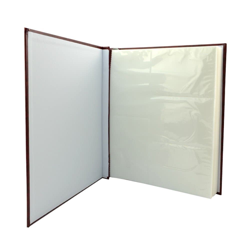 Album foto classic tip carte, slip in 10x15, 500 poze culoare maro