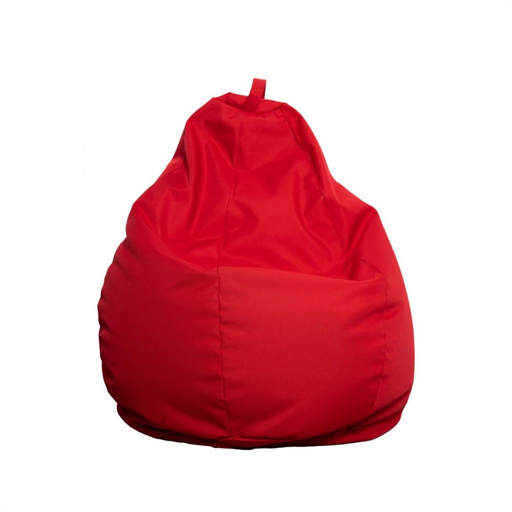 Fotoliu puf Bean bag red XL cu husa interioara