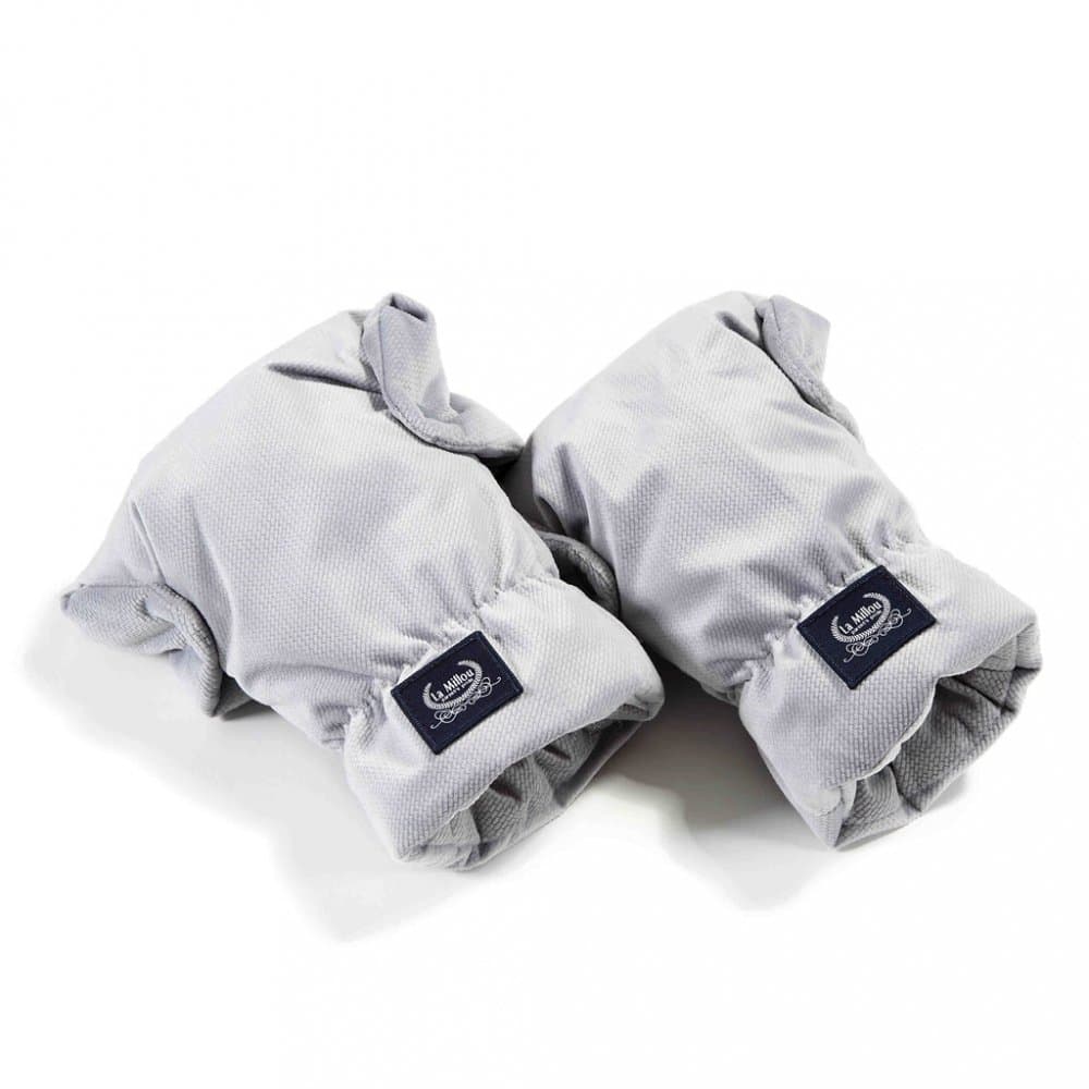 Manusi pentru carucior La Millou Velvet Dark Grey
