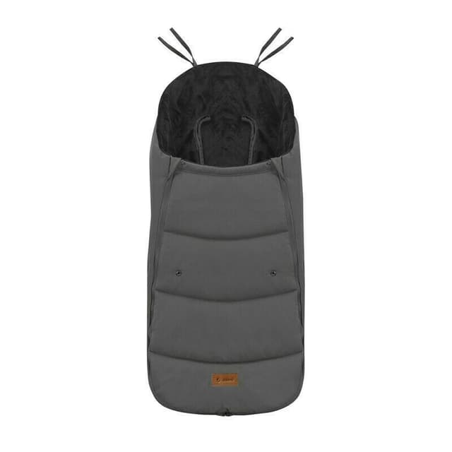 Sac de iarna pentru carucior Jane Dart Coal, universal, material exterior hidrofug, 13x45x93 cm