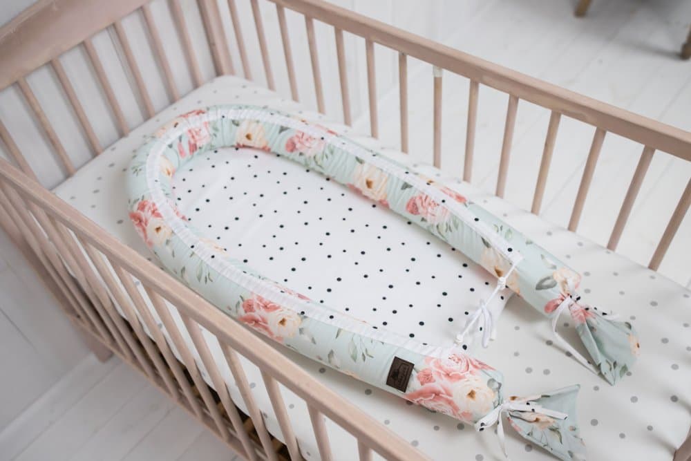 Baby nest cu 2 fete din bumbac Fiore Sleepee