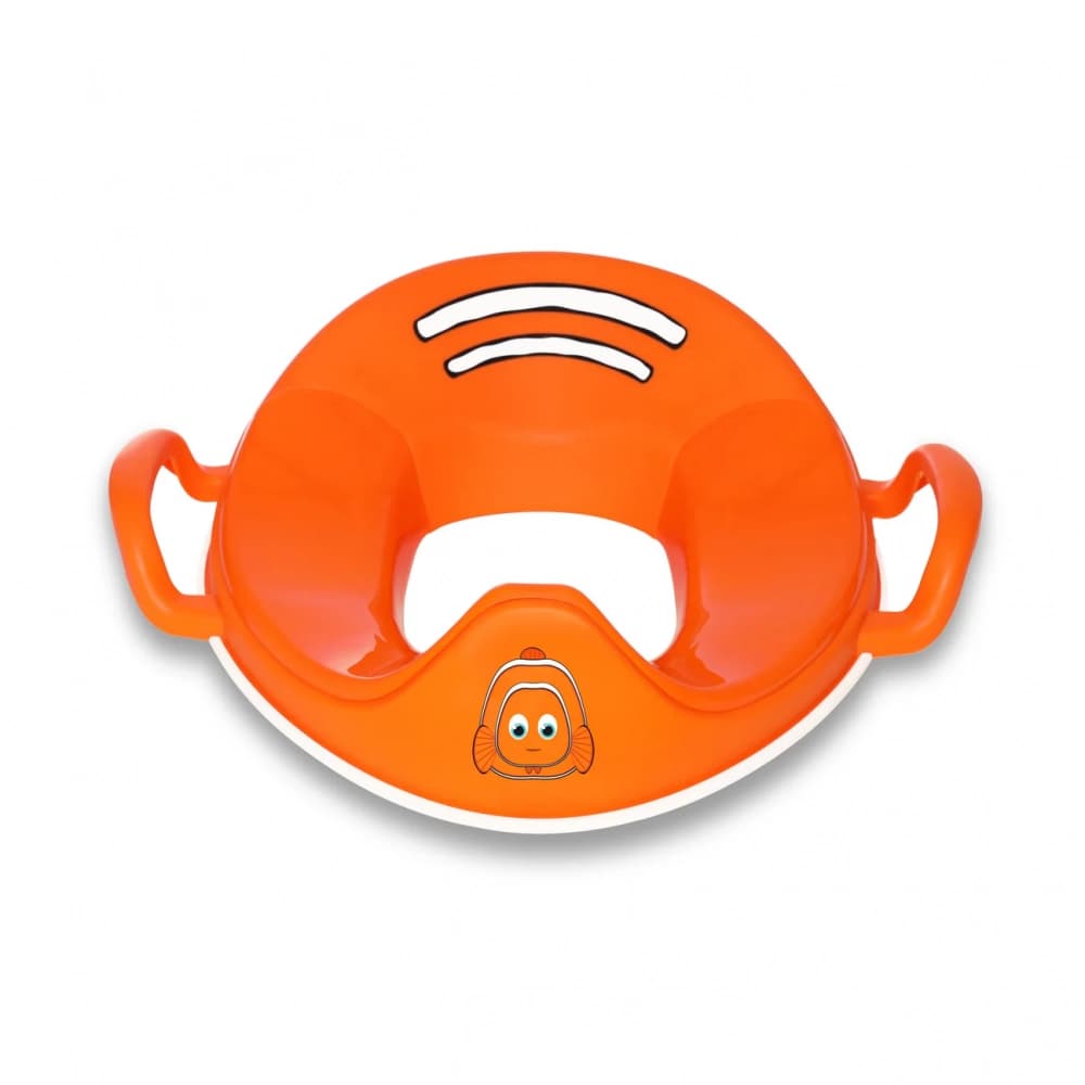 Reductor cu manere pentru toaleta My Trainer Seat Clown Fish