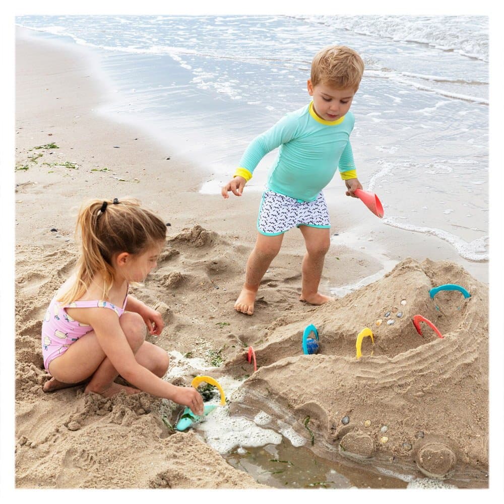 Set 6 inele cu mingiuta Quut Toys Ringo