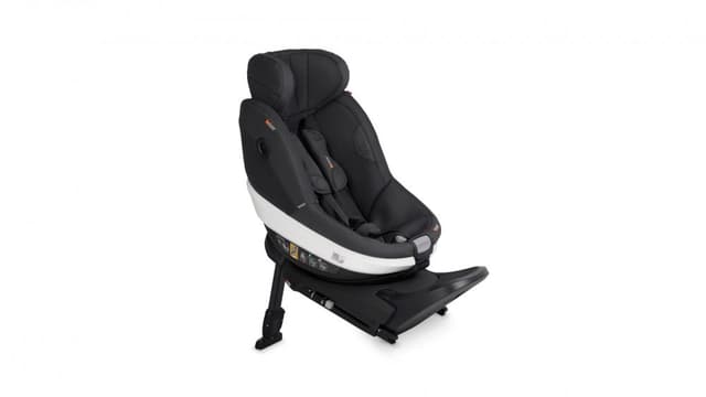 Scaun auto pentru copii BeSafe Beyond Negru, i-size, tetiera reglabila, 61-125 cm, testare ADAC