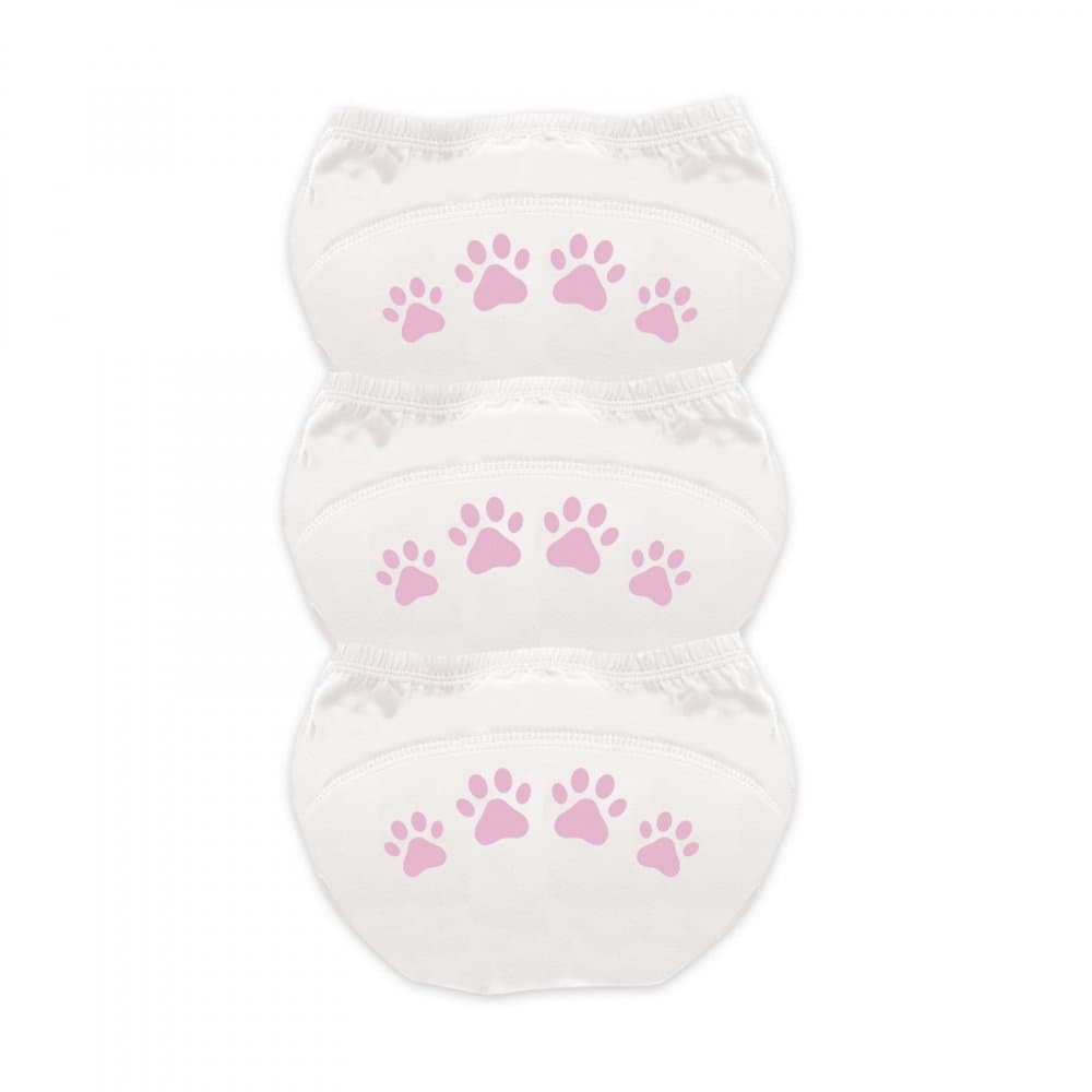 Set de 3 chilotei de antrenament la olita My Little Training Pants 18-24 luni Pisica
