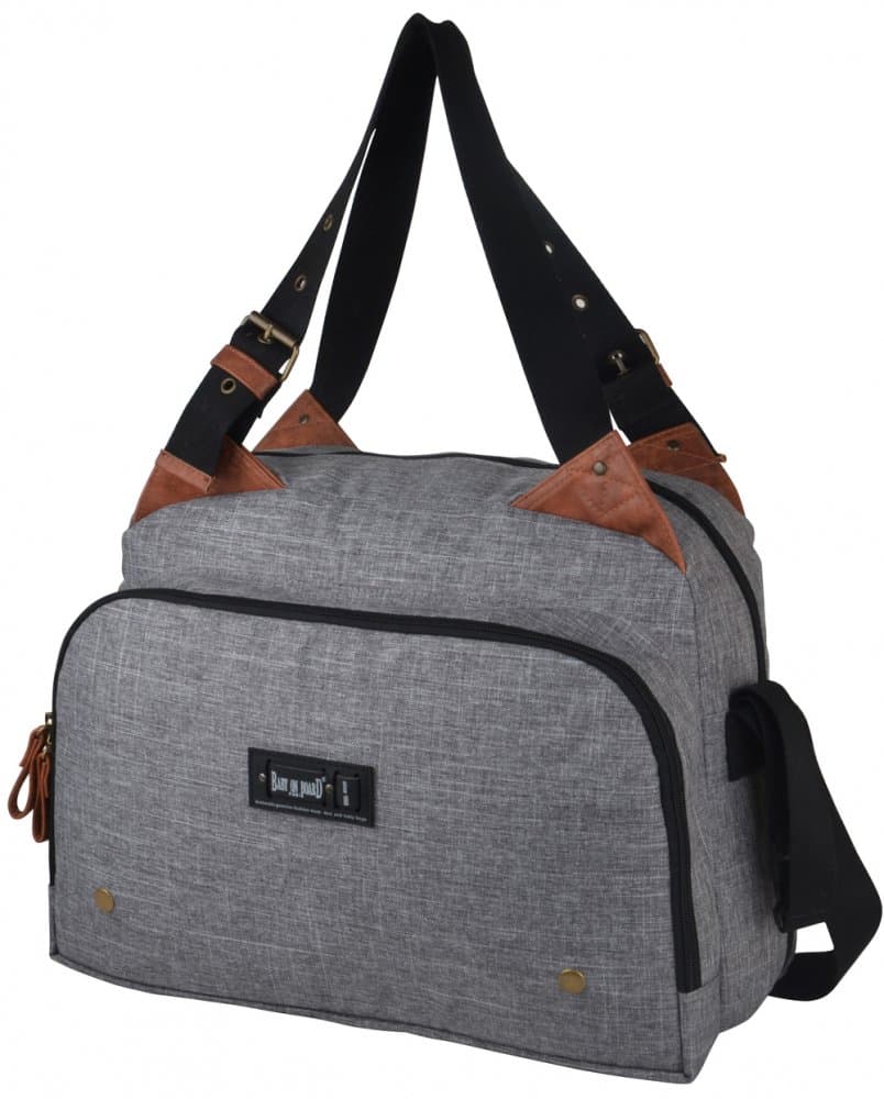 Geanta de infasat Baby On Board Titou City grey