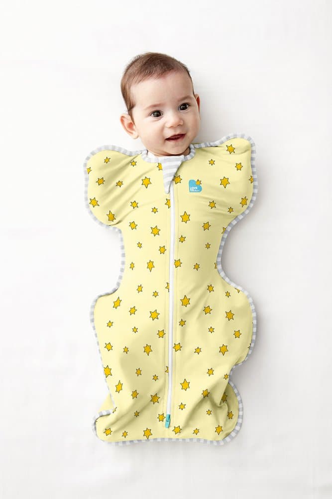 Sac de dormit pentru infasat Love to Dream Swaddle Up Lite Yellow 2.2-3.8 kg