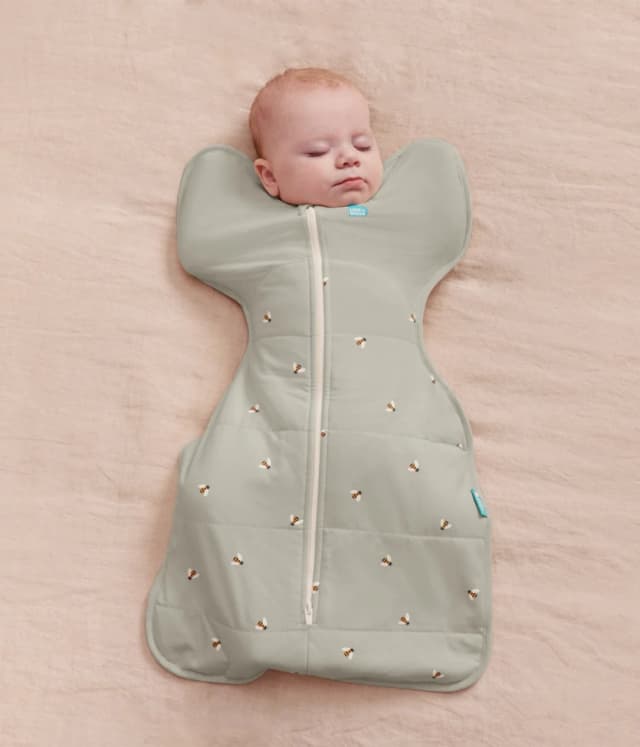 Sac de dormit pentru infasat Love to Dream Swaddle Up Olive S 3.5-6 kg 2.5 Tog