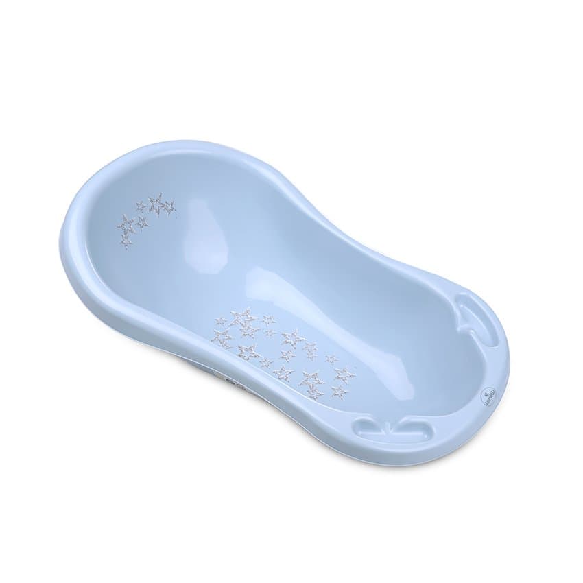 Cadita bebe 84 x 48 x 30 cm Little Stars Blue