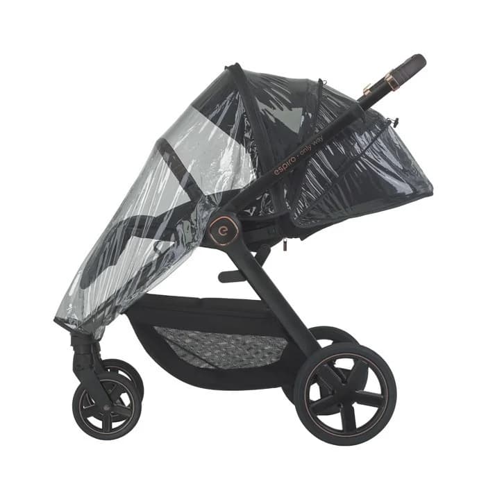 Carucior 2 in 1 pentru copii Espiro Only Verde 0-22 kg, premium, reversibil, maner telescopic, accesorii incluse