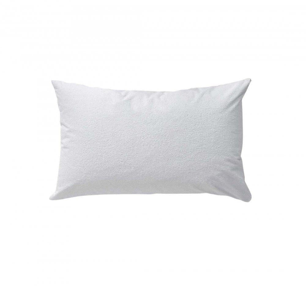 Fata de perna impermeabila Somnart din frotir cu fermoar 50 x 70 cm