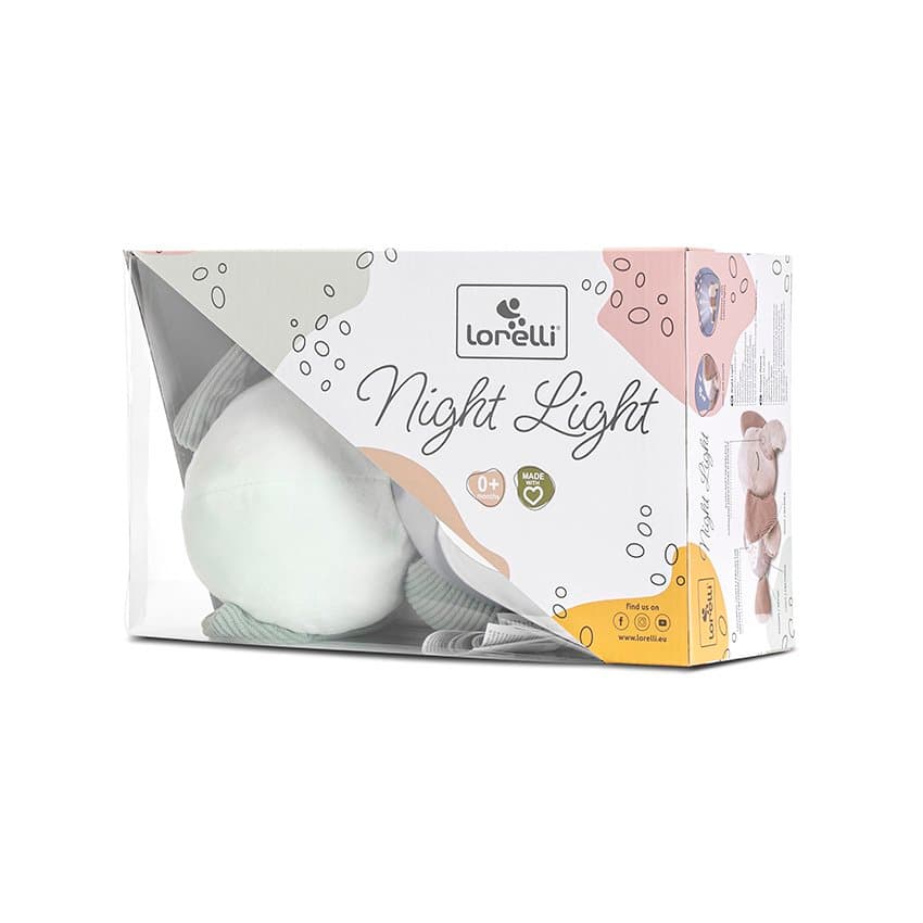 Lampa de veghe Lorelli Dog cu proiectie cer instelat si melodii