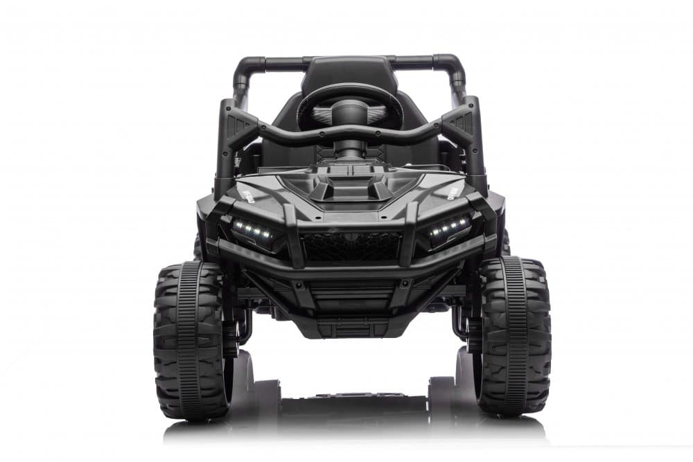 Masinuta electrica Nichiduta Off Road UTV Black cu telecomanda 2.4G,acumulator 12V4.5Ah,doua motoarex35W,slow start,roti robuste cu rulment,suspensii,usi cu deschidere,bluetooth