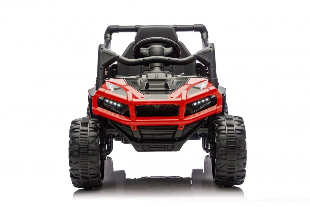 Masinuta electrica Nichiduta Off Road UTV Red cu telecomanda 2.4G,acumulator 12V4.5Ah,doua motoarex35W,slow start,roti robuste cu rulment,suspensii,usi cu deschidere,bluetooth
