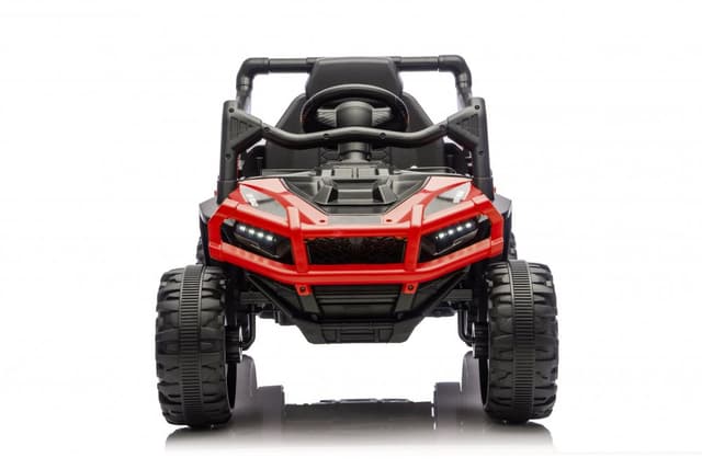 Masinuta electrica Nichiduta Off Road UTV Red cu telecomanda 2.4G,acumulator 12V4.5Ah,doua motoarex35W,slow start,roti robuste cu rulment,suspensii,usi cu deschidere,bluetooth