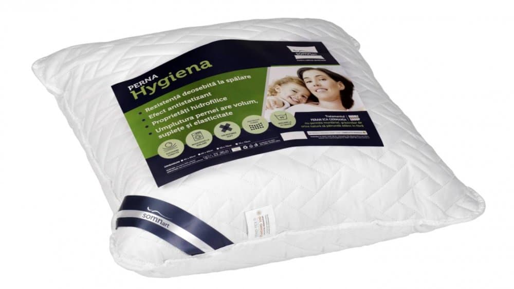 Perna Somnart Hygiena hipoalergenica 60 x 60 cm