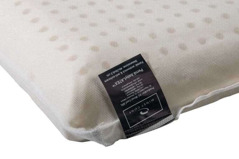Perna Somnart Baby Latex Puiutul mamei 40 x 30 x 4 cm crem