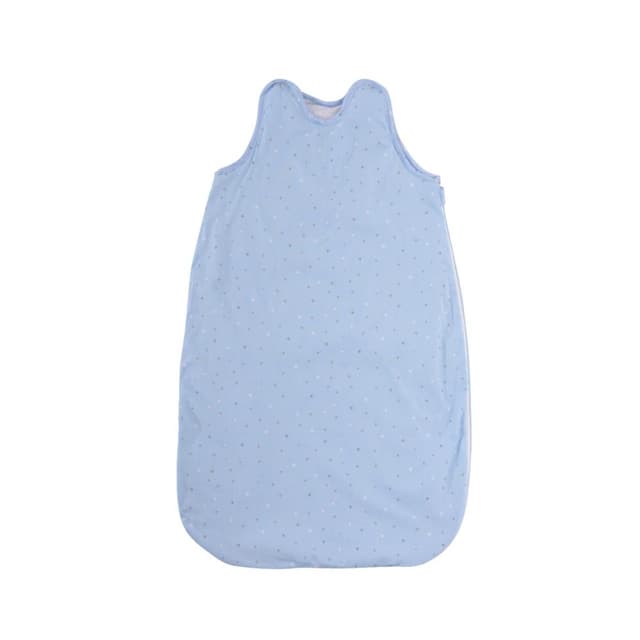 Sac de dormit de iarna 85 cm din bumbac ranforce Sky Blue