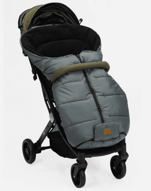 Sac de iarna pentru carucior EcoBig dark grey Fillikid