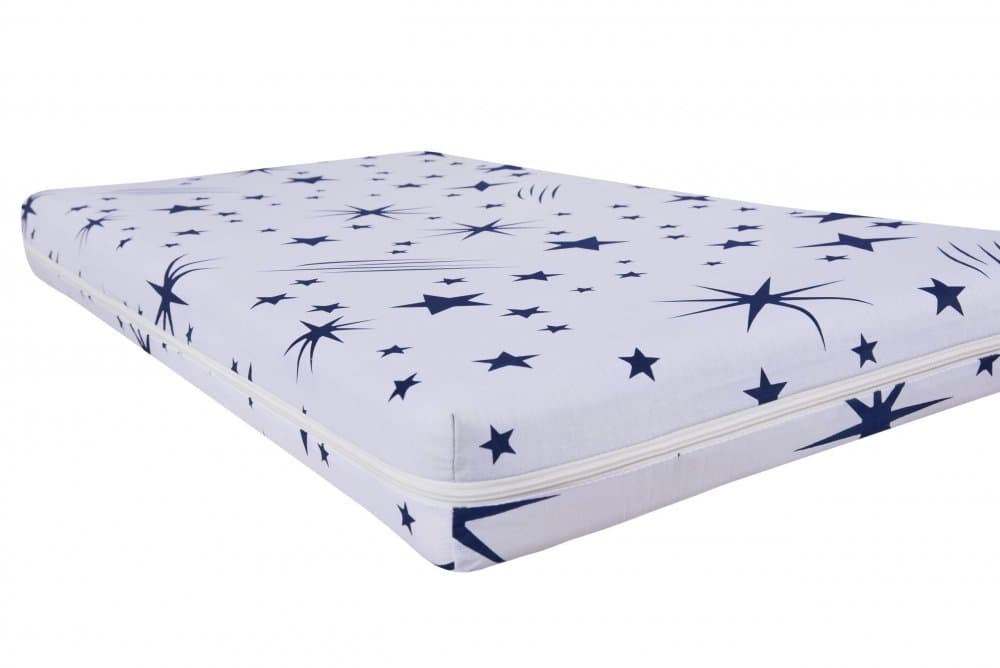 Saltea cu memorie Somnart Memory 70x140x10 cm husa impermeabila, model stelute