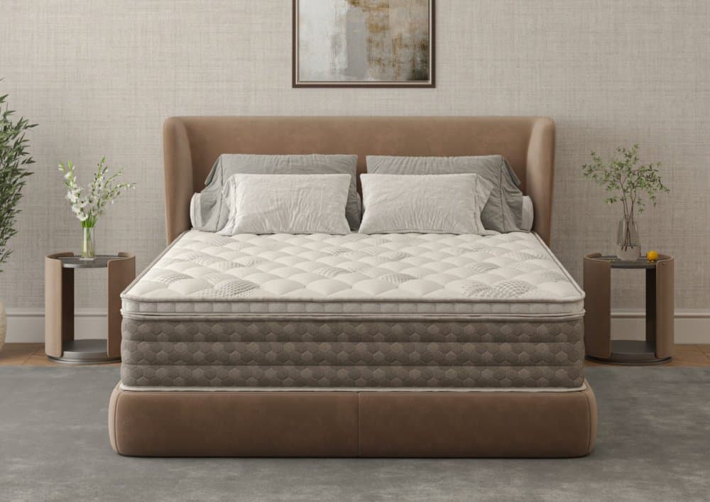 Saltea cu memorie Somnia DuoFlex 90200x27 cm cu topper integrat, detasabil