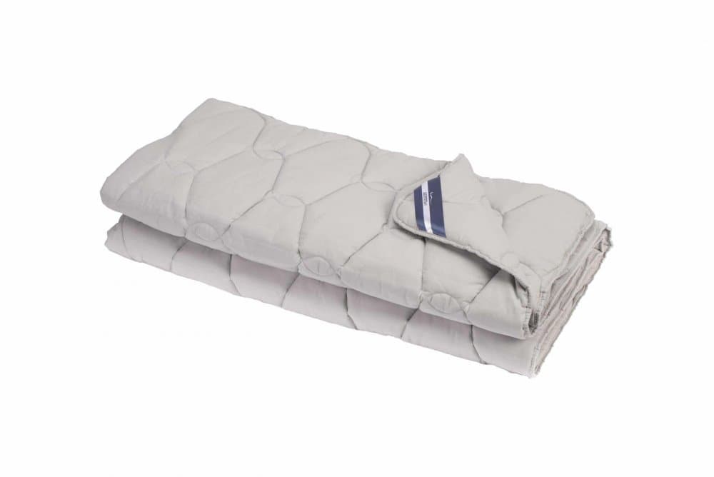 Set Somnart Bella cu pilota 150 x 200 cm model biscuite si 1 perna 50 x 70 cm gri