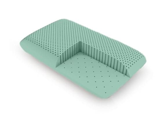Perna clasica cu memorie Somnart Memory Green 42x72x13 cm