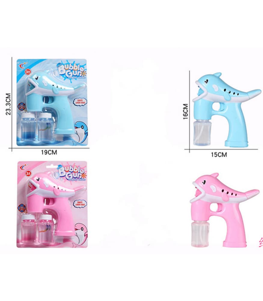 Jucarie pistol de facut baloane de sapun Delfin
