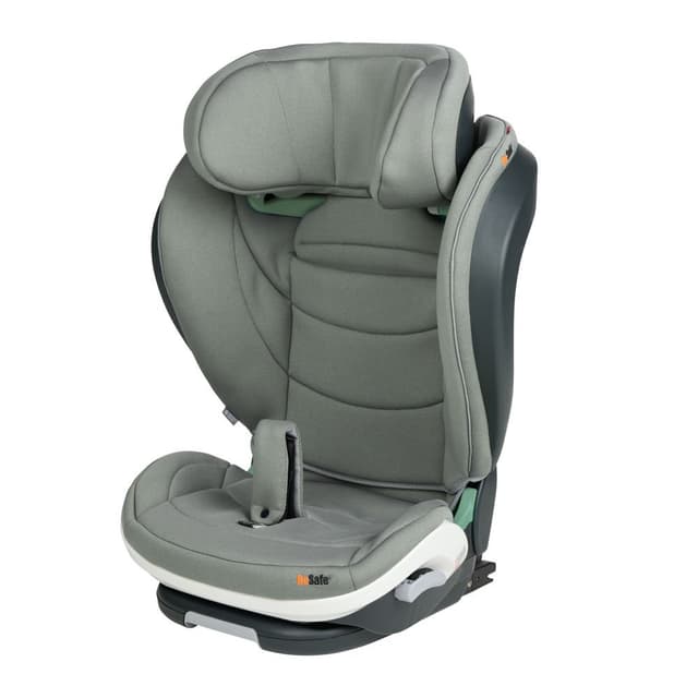 Scaun auto pentru copii Flex Fix2 Verde, 100-150 cm, i-size, spatar reglabil, tetiera ajustabila