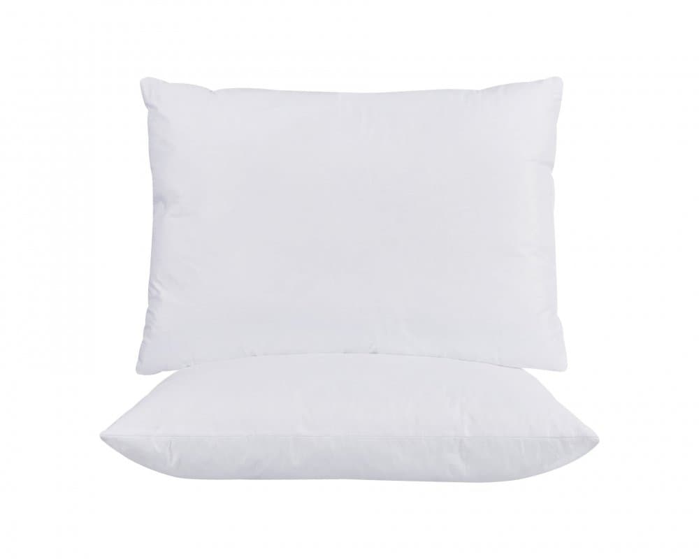 Set 2 perne ajustabile din microfibra Somnia 50x70 cm alb