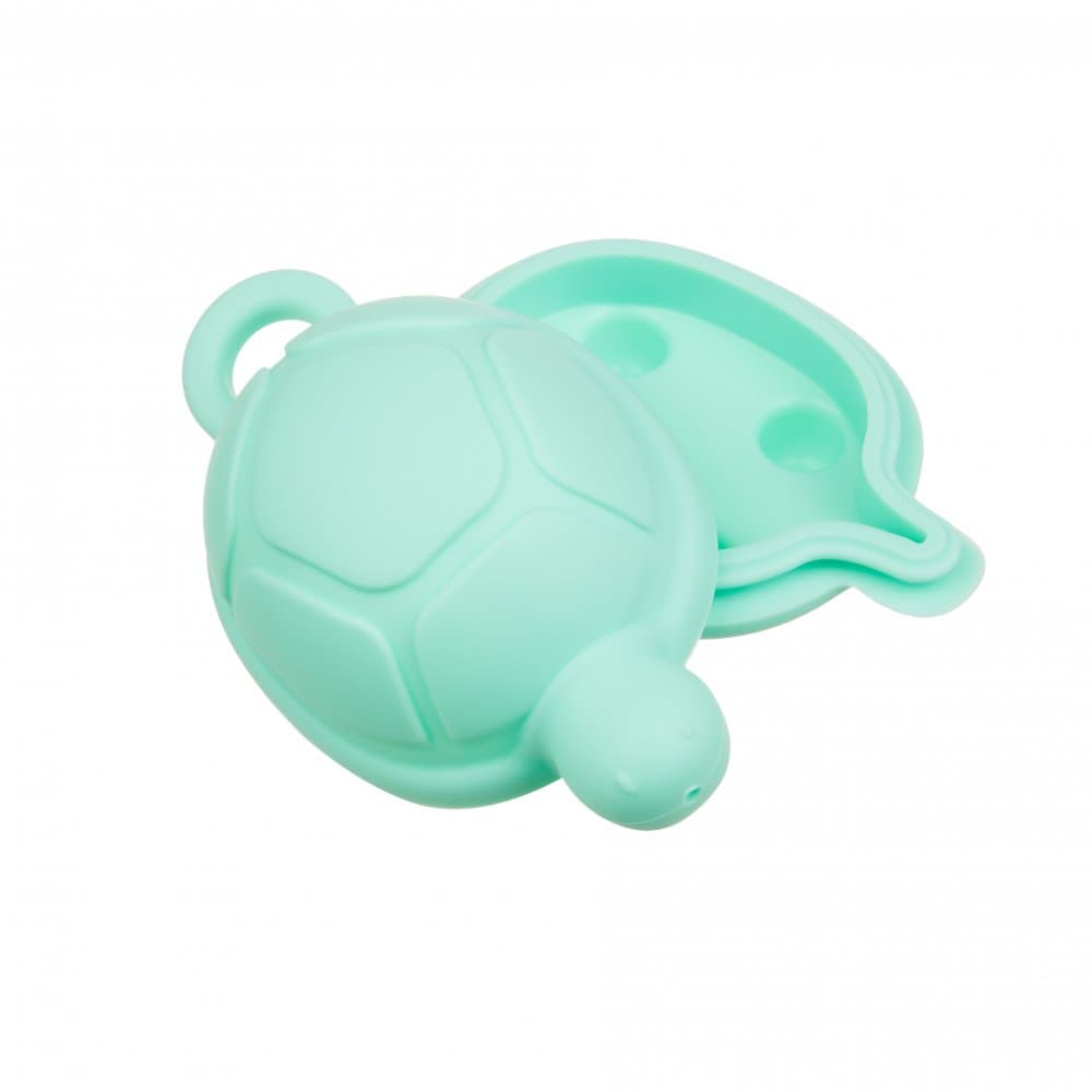 Set 4 jucarii de baie Akuku animale marine din silicon moale,baza detasabila, culori pastel, forme rotunjite, fabricate din materiale sigure, nu contin bisfenol A