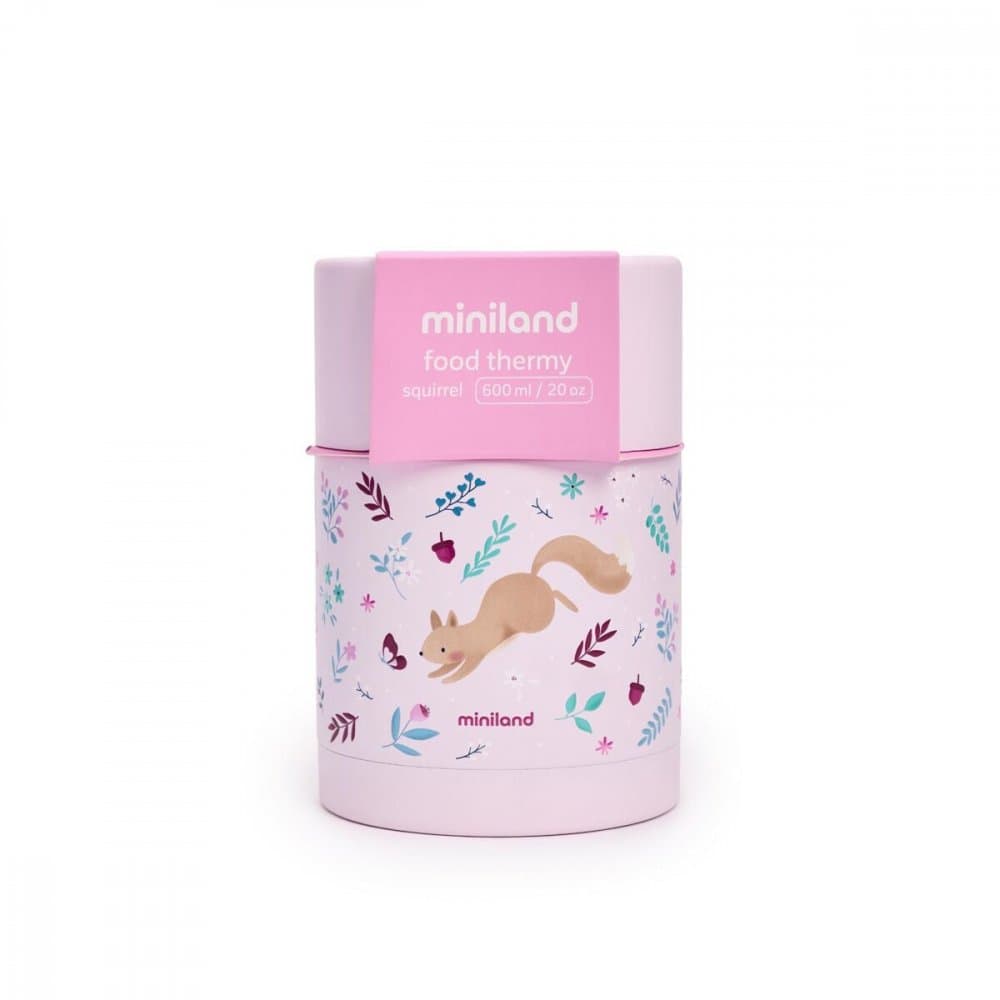Termos pentru mancare solida Miniland Food thermy bear 600 ml