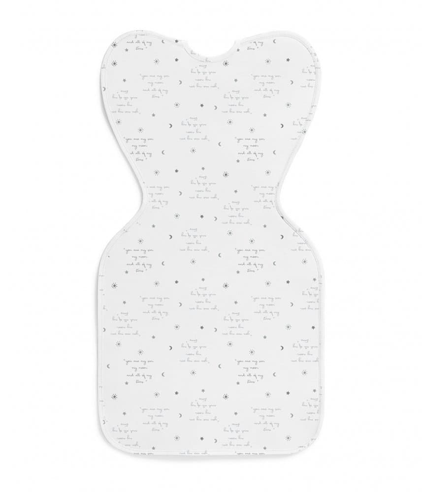Sac de dormit pentru infasat Love to Dream Swaddle Up White nou-nascut 2-3.8 kg 0,2 Tog