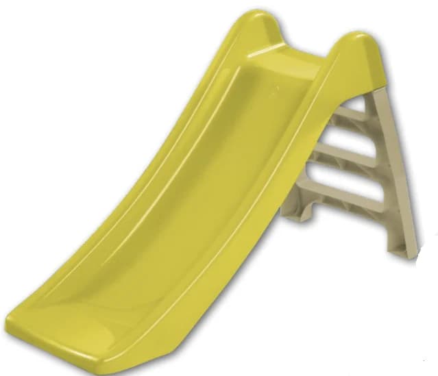 Tobogan pentru copii Dohany Little Verde,panta alunecare 114 cm, utilizare interiorexterior, rezistent UV