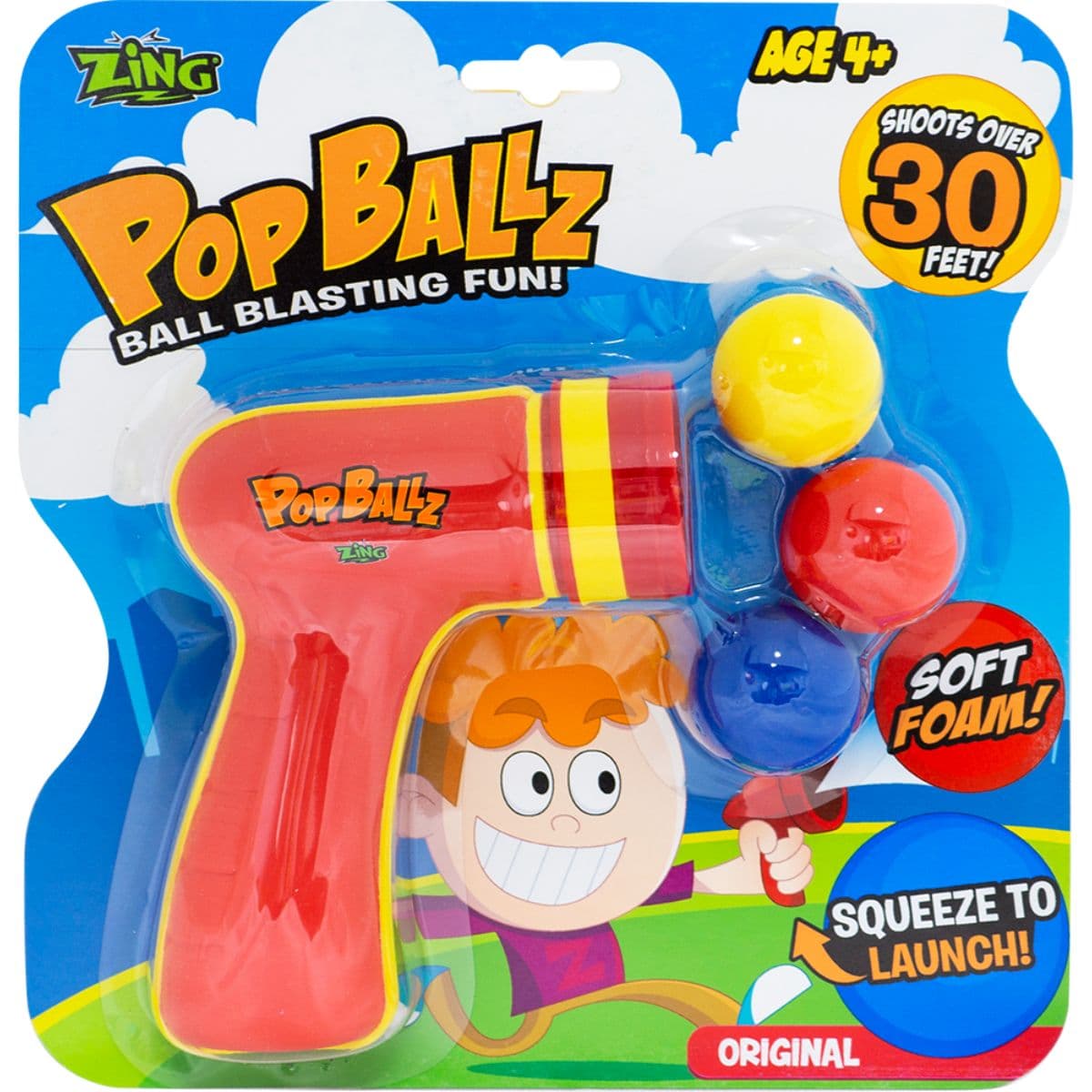 Pistol Zing, Pop Ballz, rosu