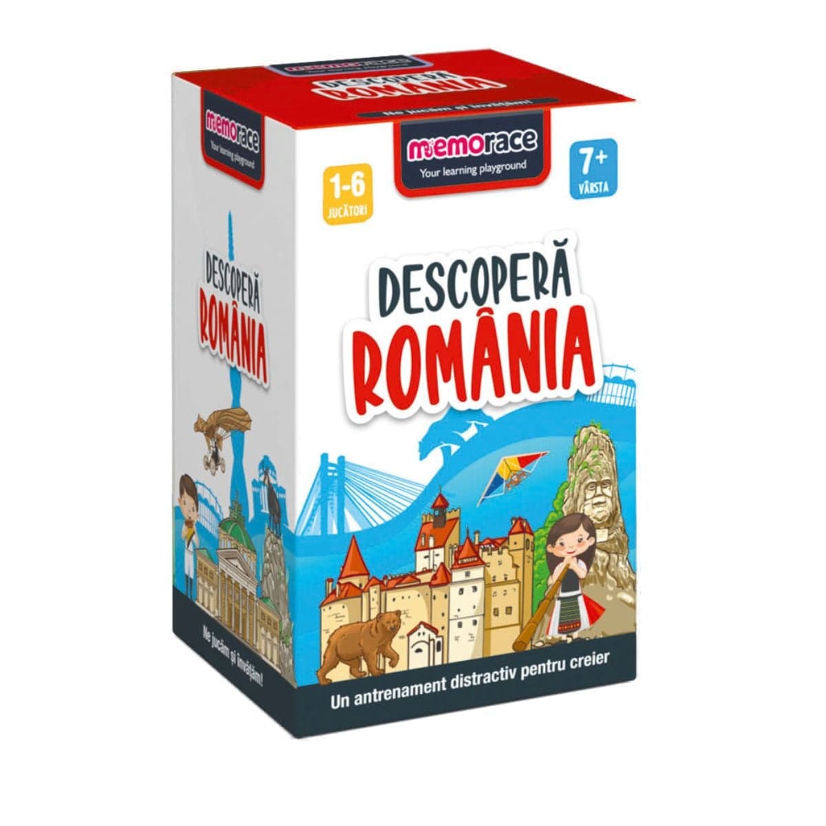 Joc educativ, Memorace, Descopera Romania