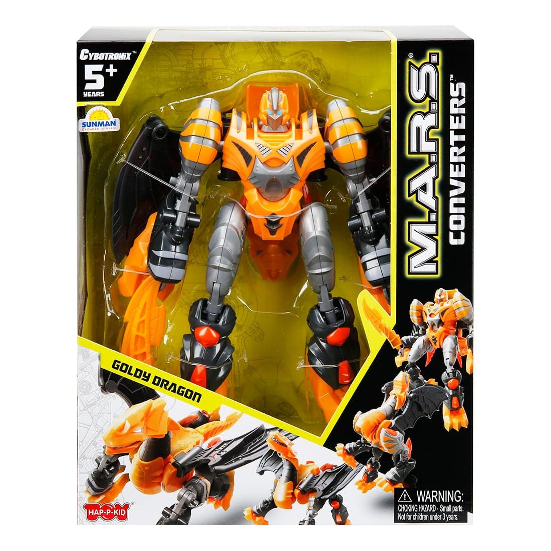 Robot transformabil, Happy Kid, M.A.R.S. Goldy Dragon