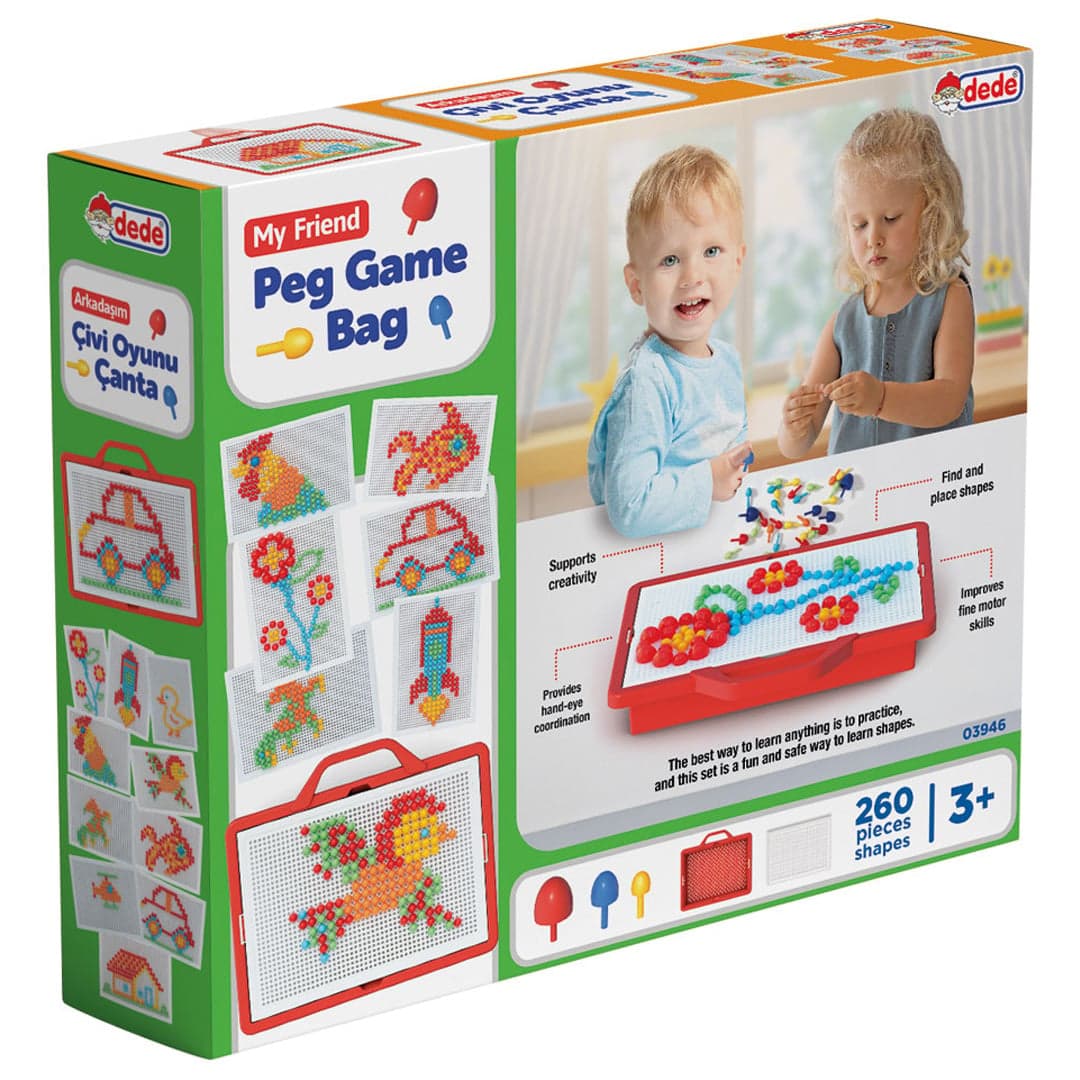 Joc creativ cu pioneze, Dede, My Friend, 260 piese