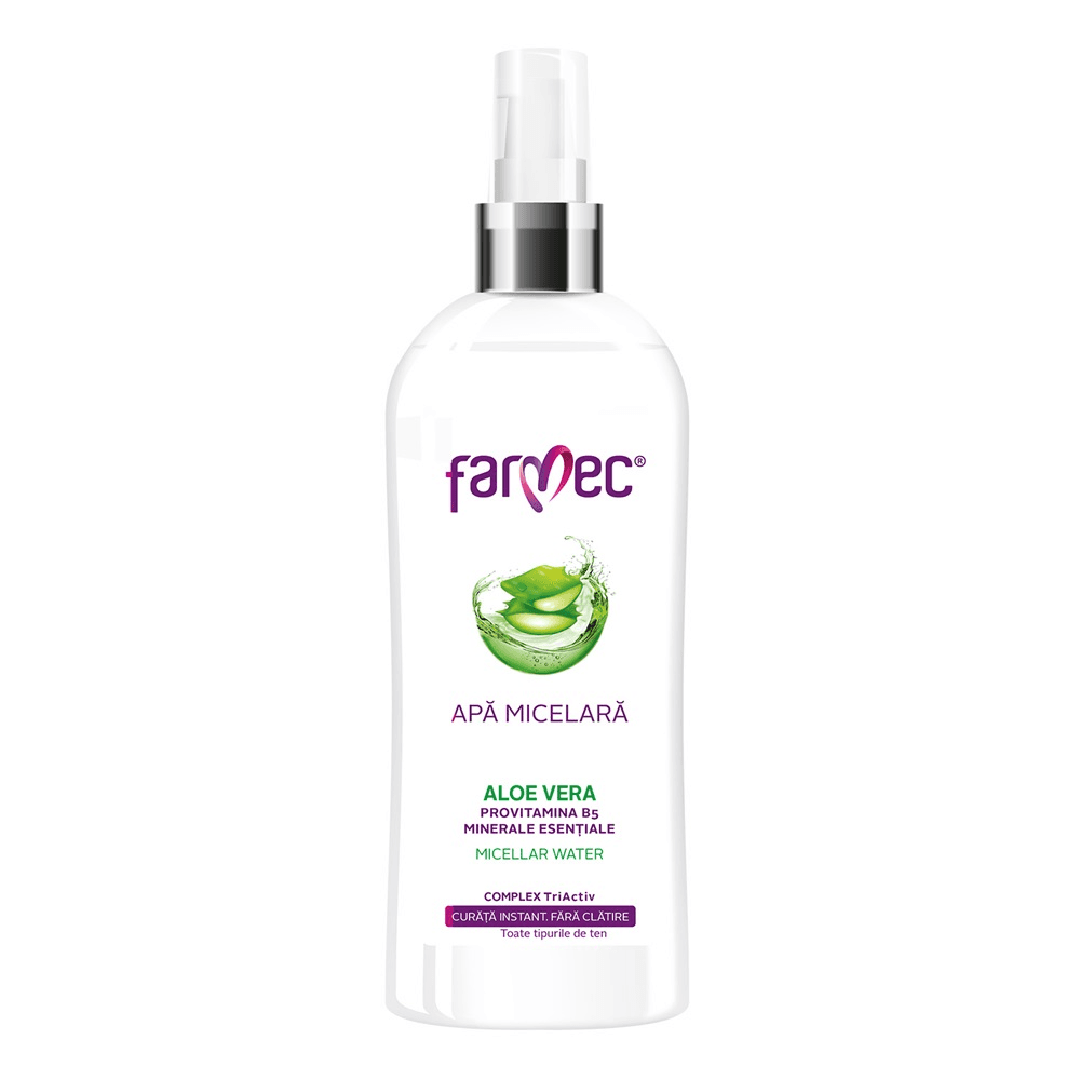 Apa micelara Aloe Vera, 150 ml, Farmec