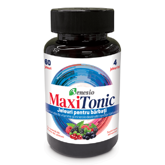 Maxitonic Barbati, 60 jeleuri, Benesio