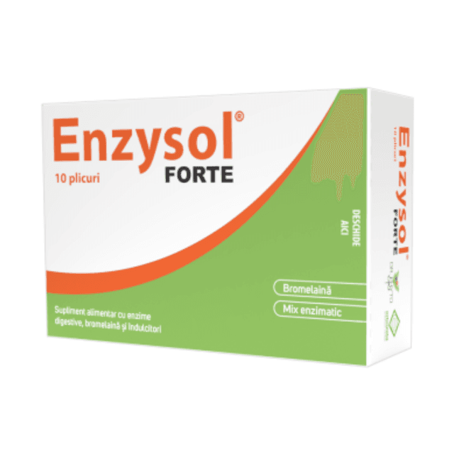Enzysol Forte, 10 plicuri, Dr. Phyto