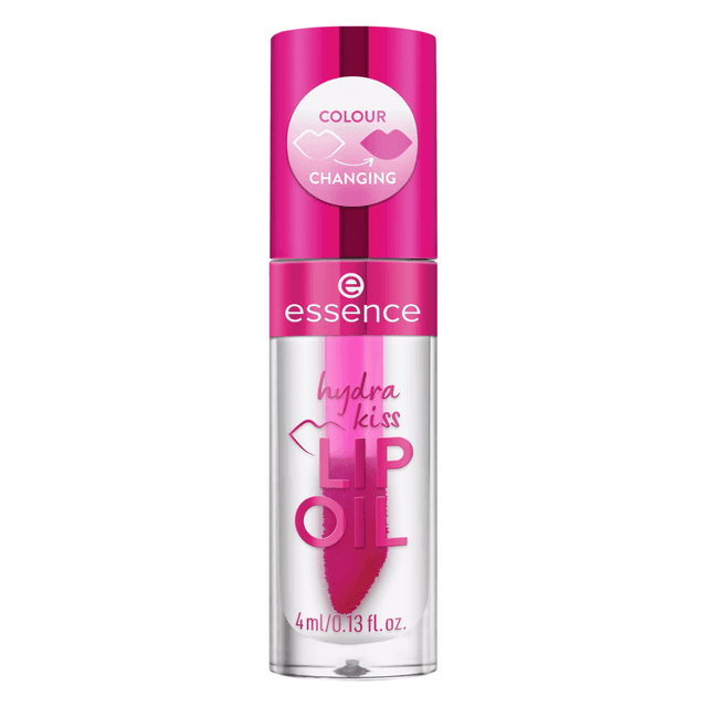 Ulei de buze Cranberry is Back, Hydra Kiss Oil, 4ml, Essence