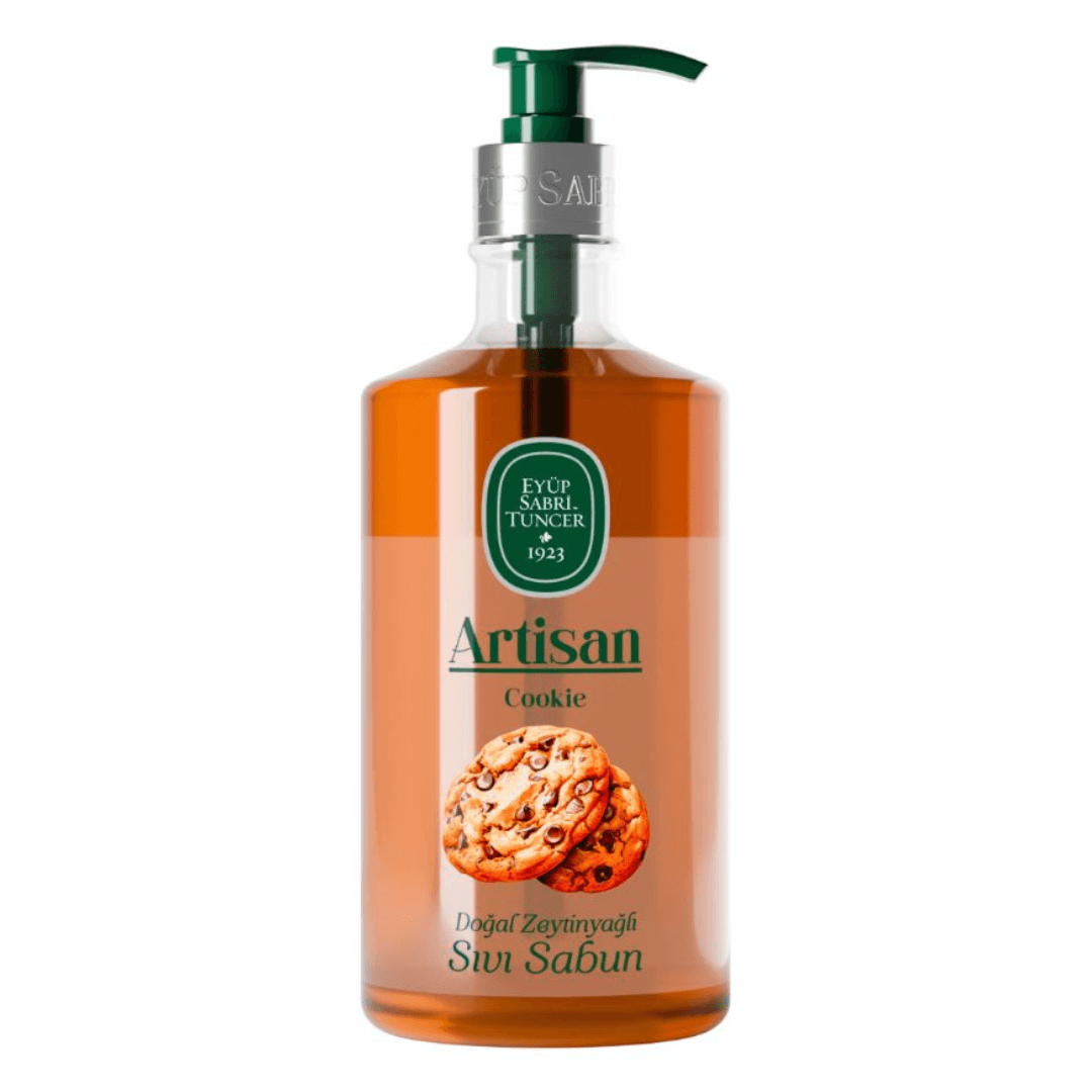 Sapun lichid cu ulei natural de masline Cookie Artisan, 600ml, Eyüp Sabri Tuncer